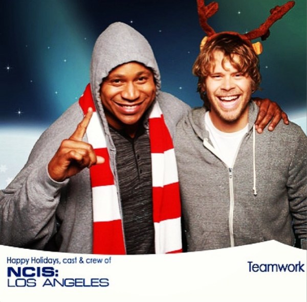 @ericcolsen: "Teamwork makes the dream work" - One of my favorite people on the planet @llcoolj #happyholidays