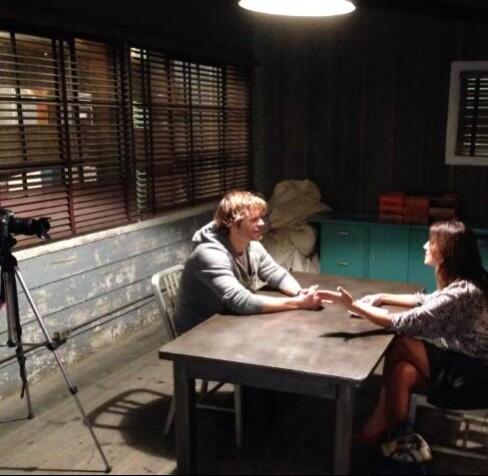 @NikkiNovak:  One more 4 the fans. The interview for @younghollywood #thatweturnedintoaninterrogation... @ericcolsen @NCISLA_CBS 