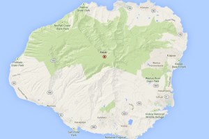 Map - Kauai