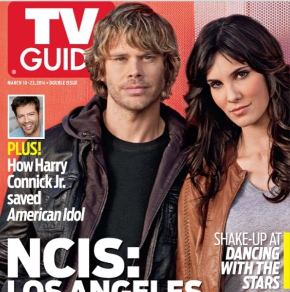 @ericcolsen: This is all because of you guys. Fans demanded it and @tvguidemagazine just delivered. Our first cover dropping 3 million copies. #ncislafansarethebestfansontheplanet @danielaruah looks amazing and I don't look AS homeless. So much love for two of my favorite ladies on the planet @kbarkertweets @kristenjane. We would be lost without u!