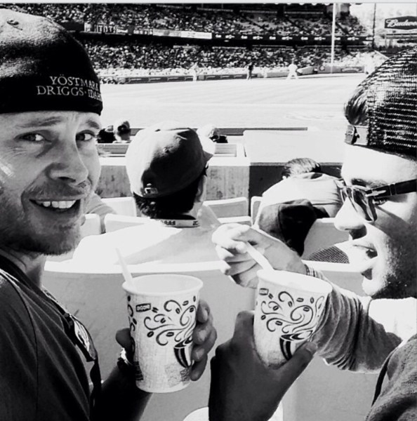 @fturso: #dodger home game 2. Icecream when all else fails @ericcolsen