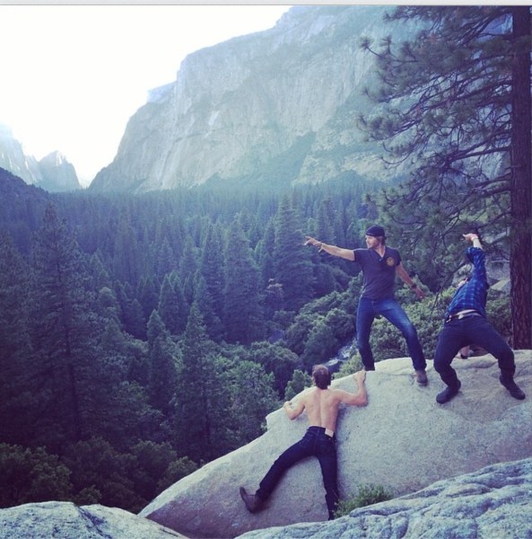 @ericcolsen: "The only people for me are the mad ones, the ones who are mad to live, mad to talk, mad to be saved, desirous of everything at the same time, the ones who never yawn or say a commonplace thing, but burn, burn, burn like fabulous yellow roman candles exploding like spiders across the stars." - Kerouac #prohibitiontour2014 #triumphamerica #icon1000